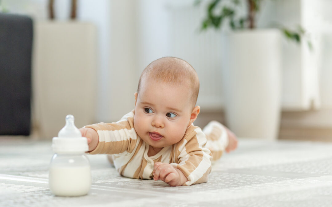 Development and Large-scale Production of Human Milk Fat Analog (OPO) by Fermentation of Microalgae